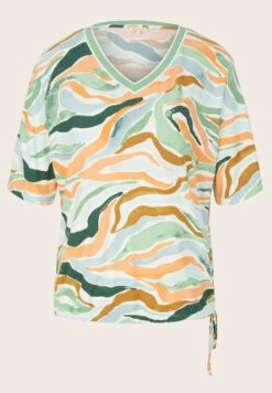 Tom Tailor Gemustertes - T-Shirt Print - Colorful Wavy Design -Tom Tailor Winkel 0e72c62961bc401db79e82c833f5c04a