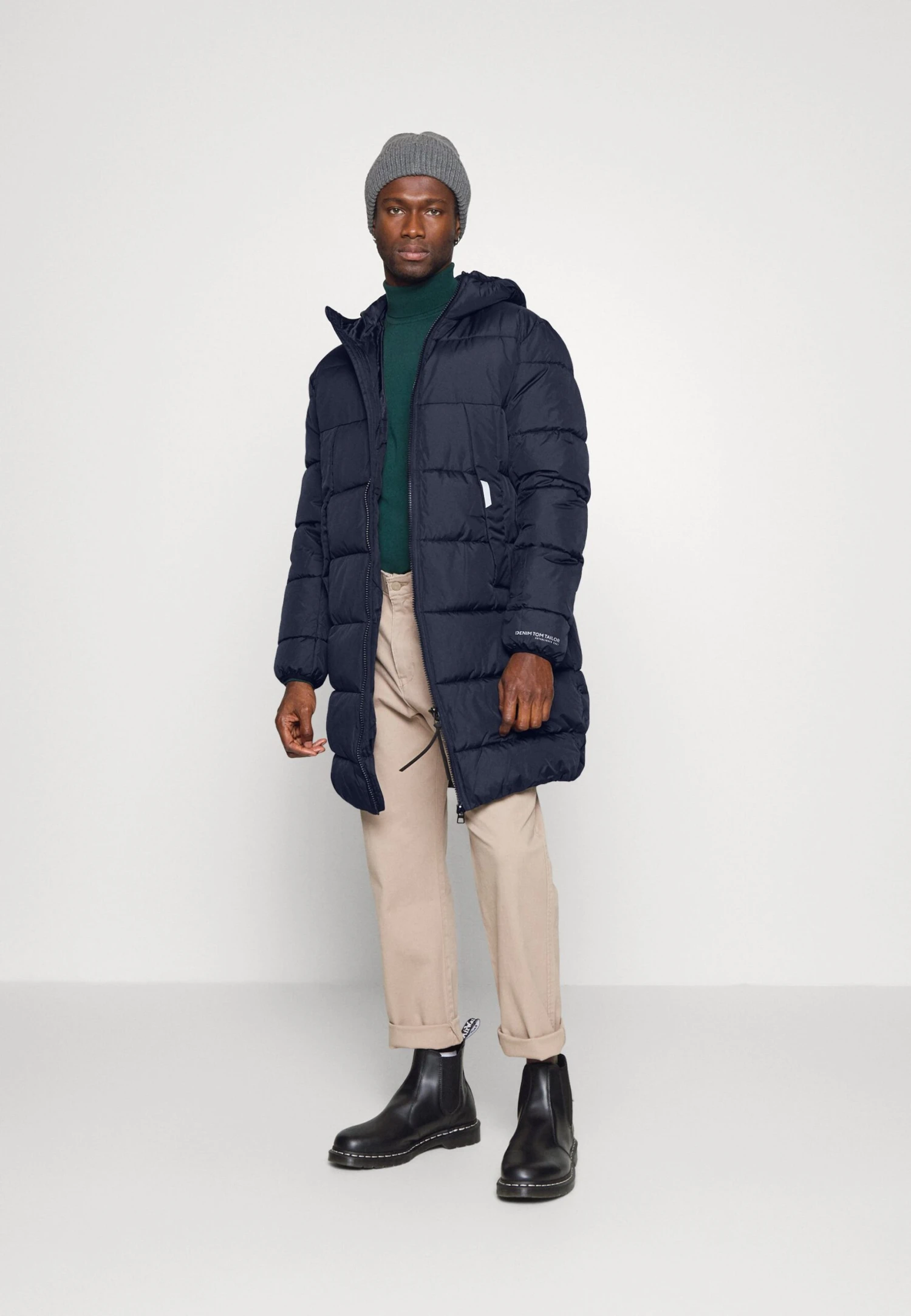 TOM TAILOR Denim Puffer - Winterjas - Sky Captain Blue 4 TOM TAILOR Denim Puffer - Winterjas - Sky Captain Blue - Afbeelding 2