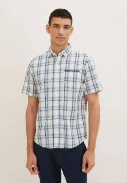 Tom Tailor Mit Karomuster - Overhemd - Off White Colorful Check -Tom Tailor Winkel 0ecd0921ed974d39a23aeee4fda1c7b3