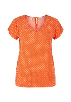 Tom Tailor Kurzarm - Blouse - Small Red Dot Design -Tom Tailor Winkel 1023e56f4d1d4cc08f80760f629ab292