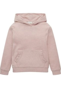 Tom Tailor Mit Rüschendetail  - Hoodie - Soft Pink Melange