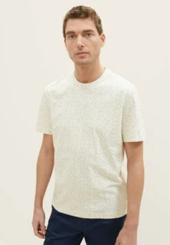Tom Tailor Mit Print - T-Shirt Print - Beige Minimal Wording Design -Tom Tailor Winkel 108965adbe58400ead07e055ab5b9a73