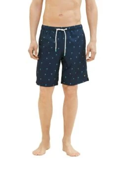 Tom Tailor Gemusterte - Zwemshorts - Morning Pink Palm Design -Tom Tailor Winkel 1097419138de4863b4447945cc240cd6