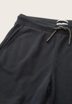 Tom Tailor Mit Waffelstruktur - Shorts - Coal Grey -Tom Tailor Winkel 116bd13f2cea4cc1909b6ad0d1fced58