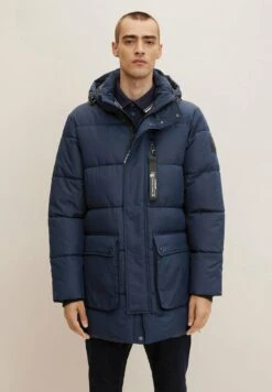 Tom Tailor Mit Kapuze  - Winterjas - Sky Captain Blue