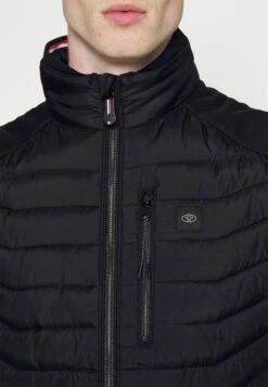 Tom Tailor Hybrid- Bodywarmer - Black -Tom Tailor Winkel 12b140ad3e184611aeaef23df2305725