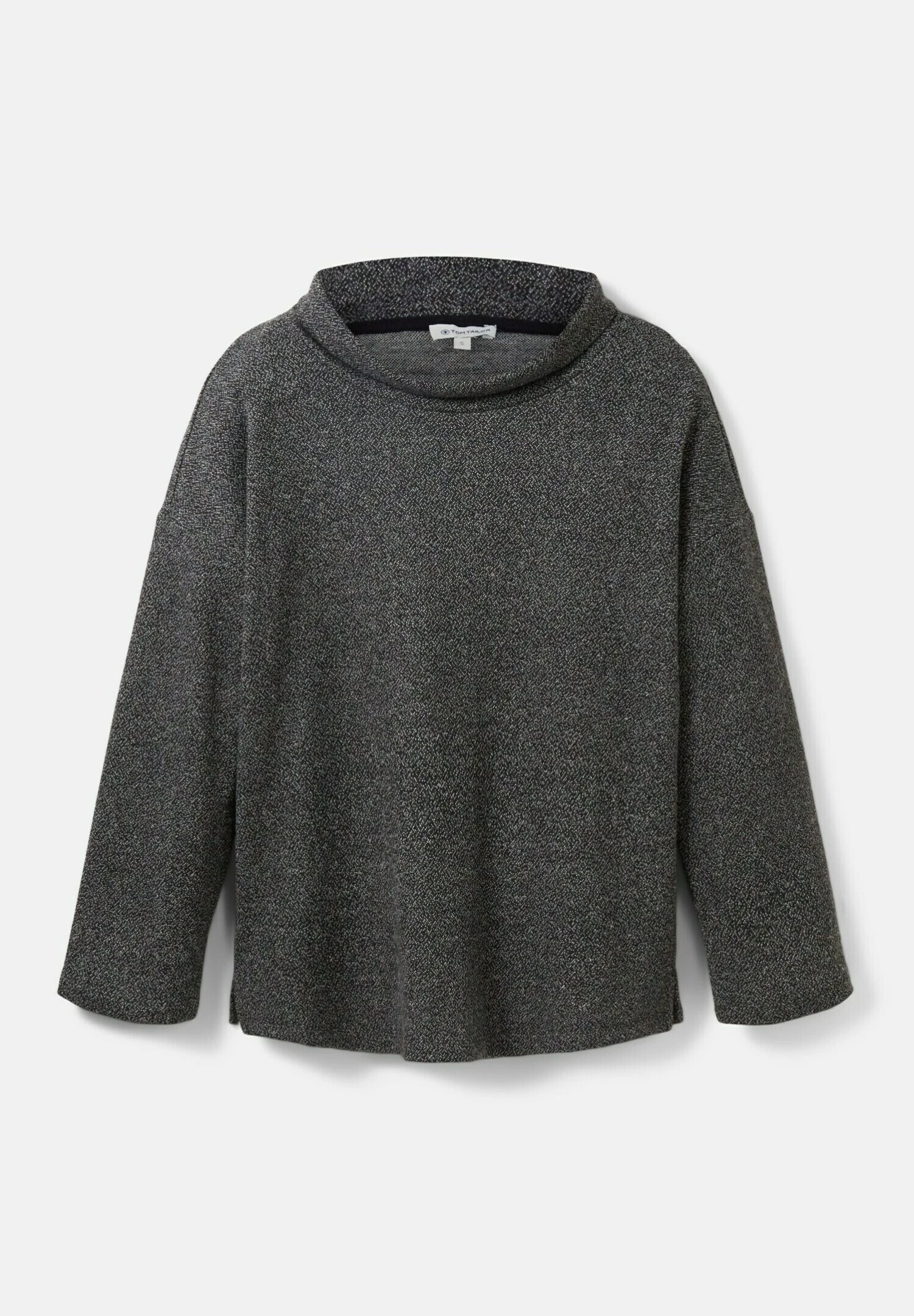 Tom Tailor Trui - Black White Structure Design 10 Tom Tailor Trui - Black White Structure Design - Afbeelding 8