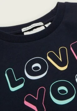 Tom Tailor Mit Print - Sweater - Sky Captain Blue -Tom Tailor Winkel 137e007ebbf140a0b640ea8ab3a73501