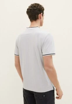 Tom Tailor T-Shirt Basic - Grey Two Tone Pique -Tom Tailor Winkel 13e8697238e64718886fb8aeaaff913c