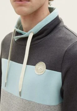 Tom Tailor Langarm Mit Stehkragen - Sweater - Dark Grey Melange -Tom Tailor Winkel 1409556d6ee046b0859d88cfb08f2140