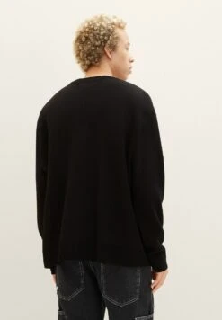 TOM TAILOR Denim Sweater - Black -Tom Tailor Winkel 14c47ecd516e4f2b9da30ba00a6d95c2