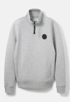 Tom Tailor Mit Steppmuster  - Sweater - Grey Heather Melange -Tom Tailor Winkel 1517d31679394117a8ddaec23549bdbf