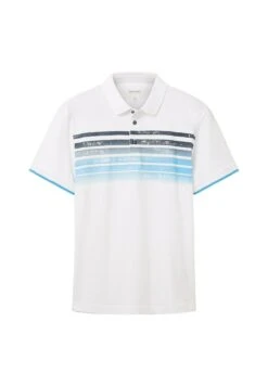 Tom Tailor Mit Print - Poloshirt - White -Tom Tailor Winkel 151a71aa20104e9cac009296c06f0692