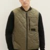 TOM TAILOR Denim Lightweight- Bodywarmer - Dusty Olive Green