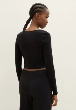 TOM TAILOR Denim Langarm In Wickel Optik - Longsleeve - Deep Black 10 TOM TAILOR Denim Langarm In Wickel Optik - Longsleeve - Deep Black -Tom Tailor Winkel 154c8fdf4eda4ee091c4034e429e65f9