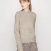 TOM TAILOR Denim Cosy Mock Neck - Trui - Cloud Grey/Melange