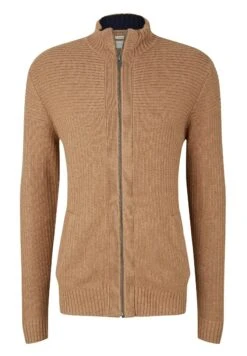 Tom Tailor Mit Struktur  - Vest - Havana Brown Melange -Tom Tailor Winkel 15bab7753d12475eb0f0399d949307bc