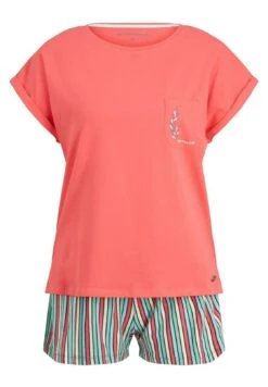 Tom Tailor Set Mit Gestreifter - Pyjama - Red Medium Stripes -Tom Tailor Winkel 15c97a0aa37b4158b6ba499ffdf9817d