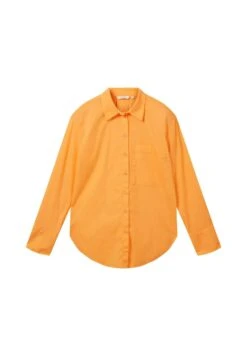 Tom Tailor Mit Aufgesetzter Brusttasche - Overhemdblouse - Bright Mango Orange -Tom Tailor Winkel 162ce567c22c414190e6a689914b6f25