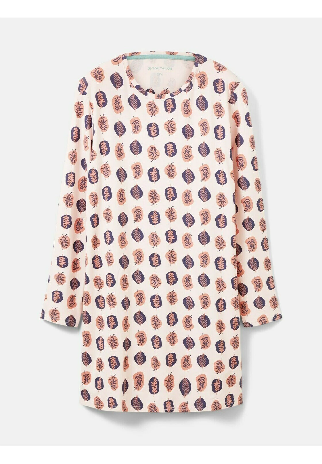 Tom Tailor Gemustertes - Nachtjapon - Red-Medium Allover 9 Tom Tailor Gemustertes - Nachtjapon - Red-Medium Allover - Afbeelding 7