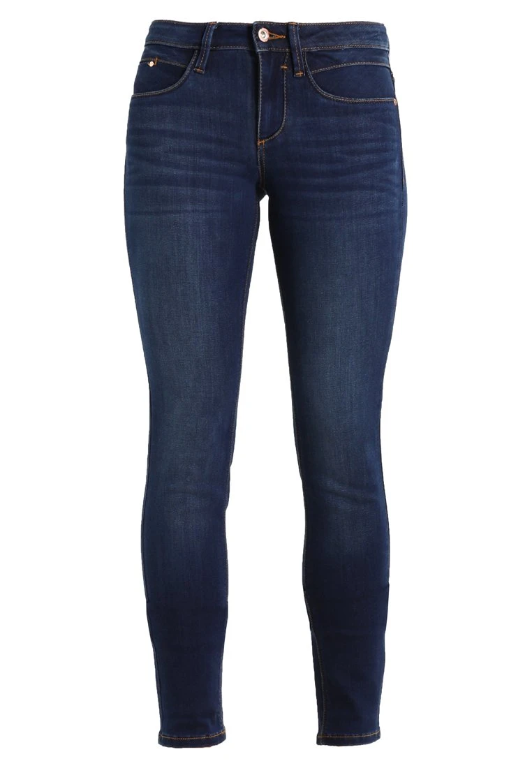 Tom Tailor Rinsed Slim Alexa Pants - Slim Fit Jeans - Dark Stone Wash Denim 8 Tom Tailor Rinsed Slim Alexa Pants - Slim Fit Jeans - Dark Stone Wash Denim - Afbeelding 6