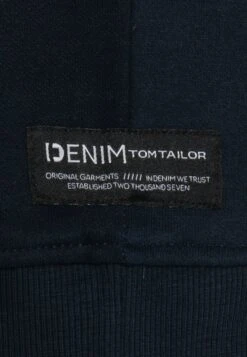 TOM TAILOR Denim Hoody With Print - Hoodie - Sky Captain Blue -Tom Tailor Winkel 17a1e54ade614f1d9c6349c8142447cc