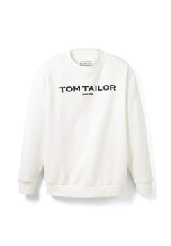 Tom Tailor Mit Logoprint  - Sweater - Off White -Tom Tailor Winkel 17aed79e4371408b800f411f9e598303