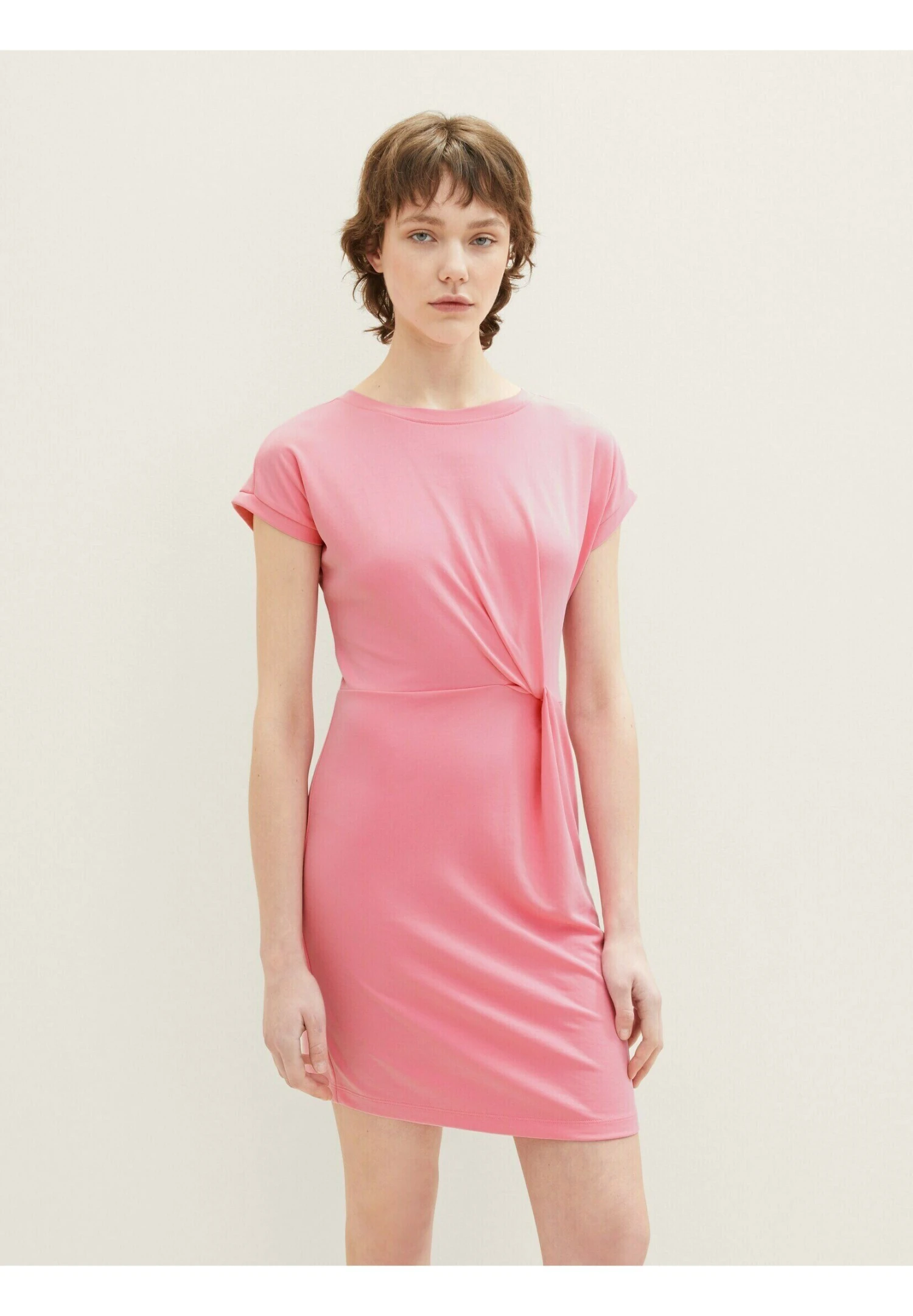 TOM TAILOR Denim Jerseyjurk - Fresh Pink 3 TOM TAILOR Denim Jerseyjurk - Fresh Pink