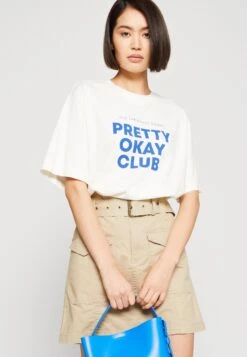 TOM TAILOR Denim Boyfriend Tee Print - T-Shirt Print - Cloud Off White -Tom Tailor Winkel 1891b640503f41758d773a566e811ae3