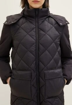 Tom Tailor Hybrid - Winterjas - Deep Black -Tom Tailor Winkel 18a7dead2a0e4fbdb44880c066108e4b
