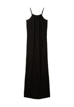 TOM TAILOR Denim American Neckline - Maxi-Jurk - Deep Black -Tom Tailor Winkel 193e581c7f414f4d9ea83bc20dfdb7fd