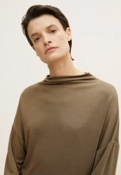 Tom Tailor Mit Stehkragen  - Longsleeve - Tarmac Khaki -Tom Tailor Winkel 19941ef4725a4648bc576594c6d7df37