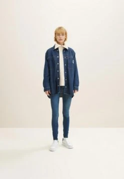 TOM TAILOR Denim Nela - Slim Fit Jeans - Used Dark Stone Blue Denim -Tom Tailor Winkel 1a22f6887d2a4ccaa4400671ccb36570