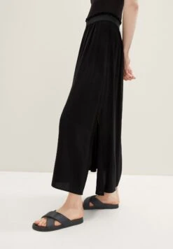 TOM TAILOR Denim Mit Seitenschlitz - Maxirok - Deep Black -Tom Tailor Winkel 1abeec3205ee4eb79b83084c913eb828