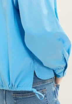 TOM TAILOR Denim Mit Ballonärmeln - Overhemdblouse - Rainy Sky Blue -Tom Tailor Winkel 1b9ad5cb394b41c28675e1ad2d2f3d1e