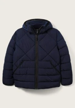 Tom Tailor Mit Waffeloptik - Winterjas - Sky Captain Blue -Tom Tailor Winkel 1bba83e3e25147f7b4e63daed7abbe5a