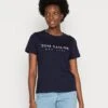 Tom Tailor Crew Neck- T-Shirt Print - Navy Midnight Blue -Tom Tailor Winkel 1bf9ecef5dbd4d64b754bcb7740ef27f