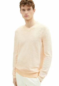 Tom Tailor Mit V-Ausschnitt - Trui - Washed Out Orange -Tom Tailor Winkel 1c73f3fdd4c040c8b90de95b2d68940e
