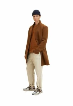 Tom Tailor Basic Structured - Trui - Equestrian Brown Melange