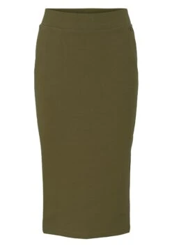 Tom Tailor Structured - Kokerrok - Strong Olive -Tom Tailor Winkel 1d219b3625fc4031a098ddf8b104454c