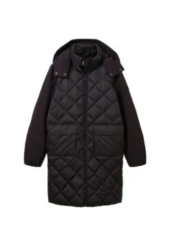 Tom Tailor Hybrid - Winterjas - Deep Black -Tom Tailor Winkel 1d49e9a54b714fd9aa2ab177c77cc580
