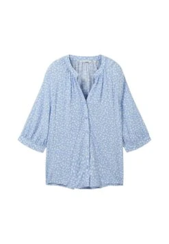 TOM TAILOR Denim Mit Ballonärmeln - Blouse - Light Blue Flower Print -Tom Tailor Winkel 1d4f7f650f3a4377a9ac5c8026ae35e8