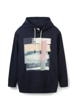 Tom Tailor Printed - Hoodie - Sky Captain Blue -Tom Tailor Winkel 1d874240b88949d98284d40635a965c9