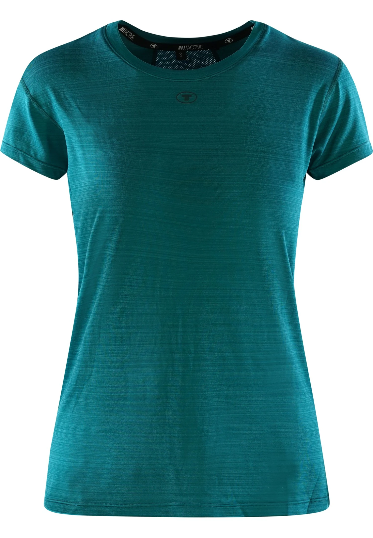 Tom Tailor 1-Pack Alin - T-Shirt Print - Deep Lake Melange 3 Tom Tailor 1-Pack Alin - T-Shirt Print - Deep Lake Melange