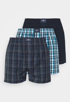 Tom Tailor 3 Pack - Boxershort - Blue/Dark -Tom Tailor Winkel 1e59ff23528f4e559c0c90167b3594a3