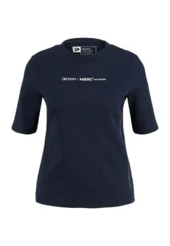 TOM TAILOR Denim Mit Textprint - T-Shirt Print - Sky Captain Blue -Tom Tailor Winkel 1f6c6069baec438cb44edf1892f5fc51