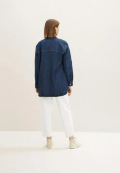 TOM TAILOR Denim Regular Fit- Spijkerjas - Used Dark Stone Blue Denim -Tom Tailor Winkel 1f7fc19108a94ecf8bd20657d3b8a0a7