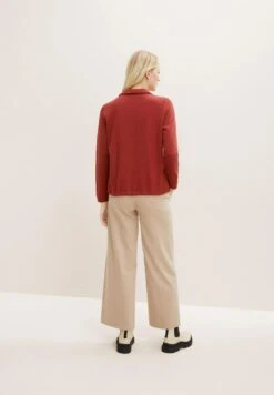 Tom Tailor Mit Kordelzug - Sweater - Dark Maroon Red -Tom Tailor Winkel 1fdb5d3b848b487e98585463c90546ed