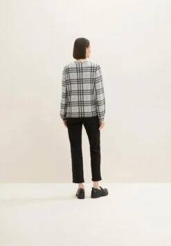 Tom Tailor Gemustertes  - Longsleeve - Printed Big Check Cosy Fabric -Tom Tailor Winkel 208cb3394ecd4903b89953fde2da4003