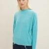 Tom Tailor Sweater - Teal Blue Melange